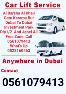 Carlift Service pick up drop dubai