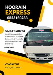 Pick up drop service monthly dubai